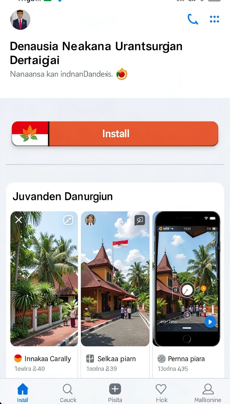 Screenshot Panduan Instalasi Aplikasi roma di Android nomor 1